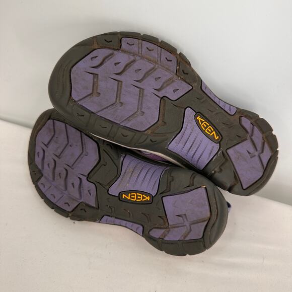 Keen Newport H2 Purple Nylon Sandals Size 1 - Picture 2 of 7